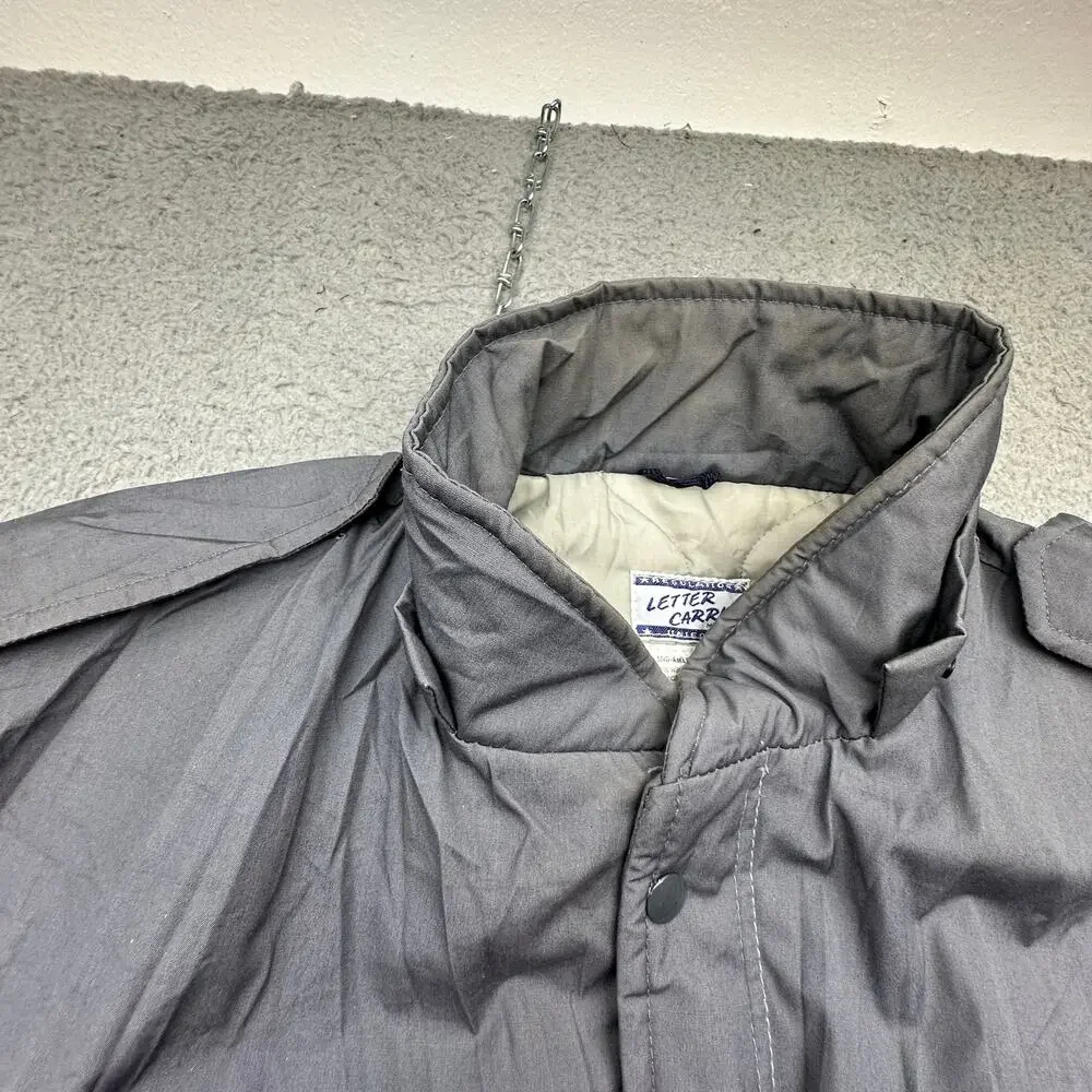 Vintage Regulation Uniform Letter Carrier Mid-America Parka Jacket Men XL Postal